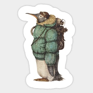 Arctic Explorer green Sticker